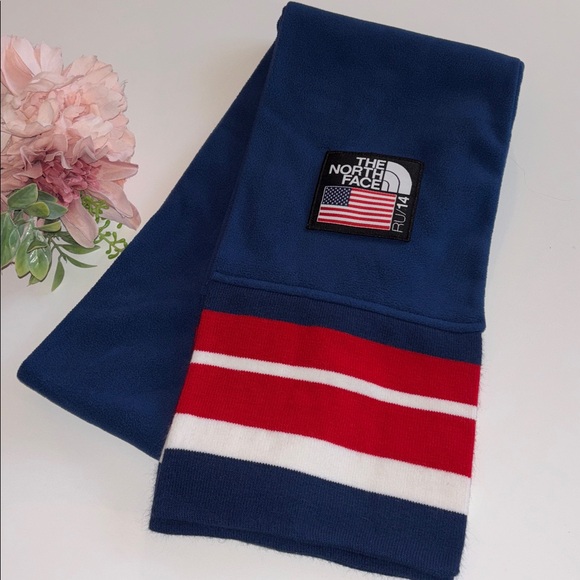 The North Face Blue Fleece Team USA SCARF - Picture 15 of 15